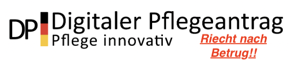 Digitaler Pflegeantrag – Warnung