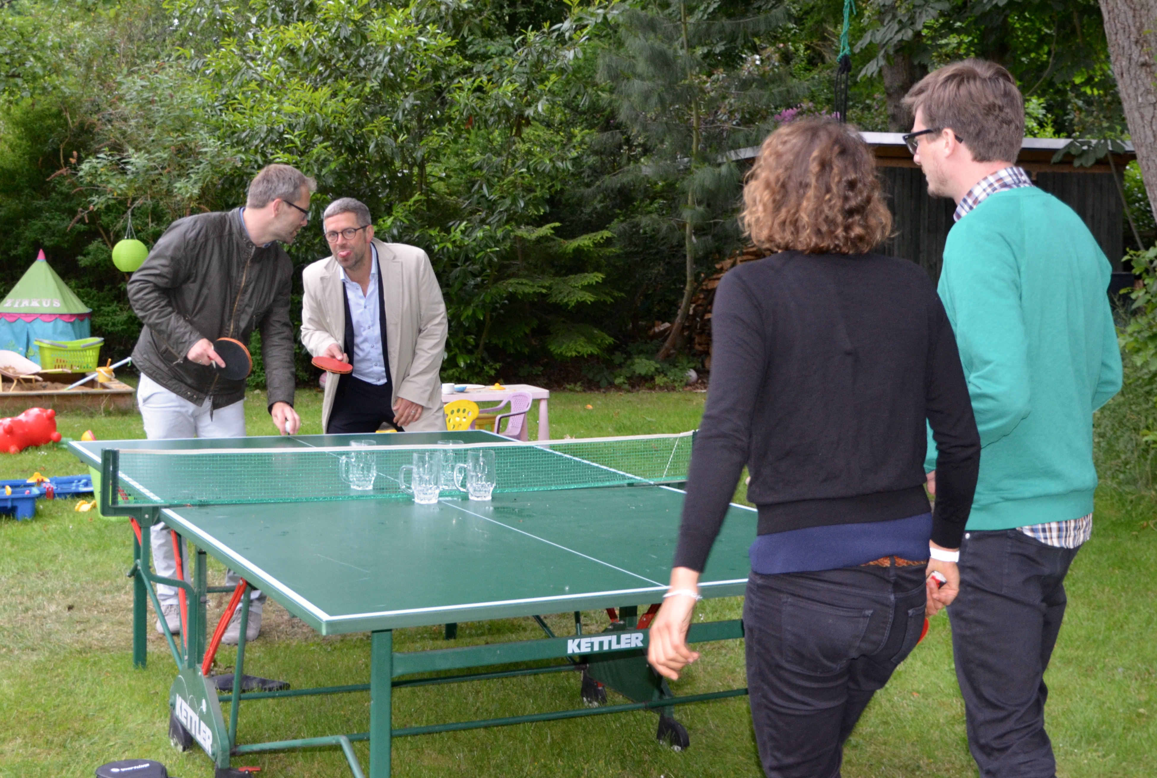 Tischtennis ist fast wie immer
