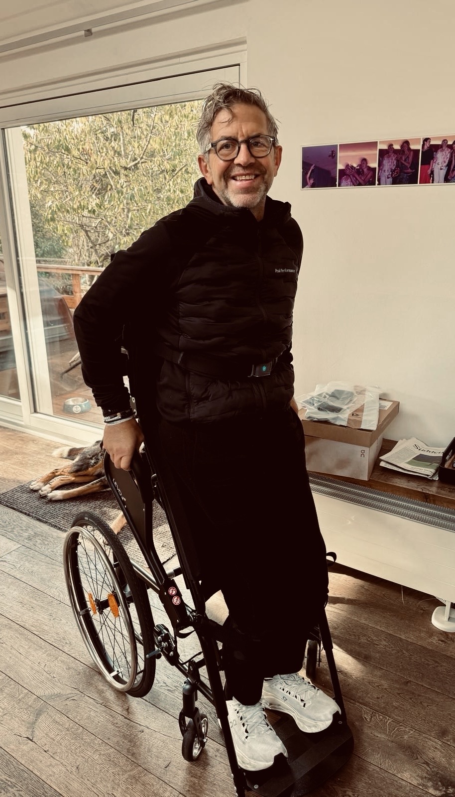 Stehen – auch wenn es mit Hilfe ist