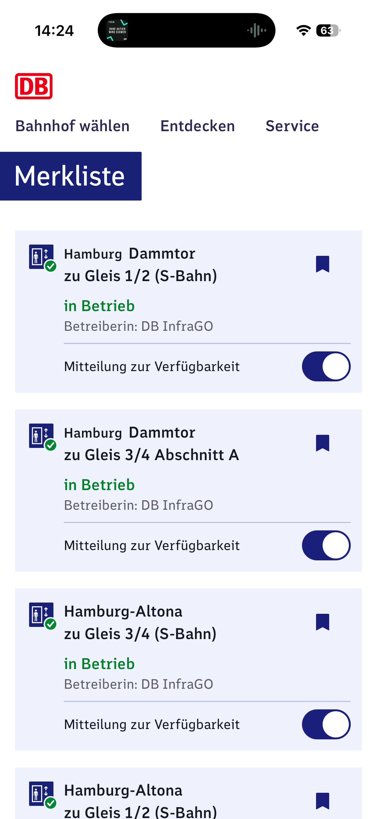 Super Service der Bahn – bahnhof.de