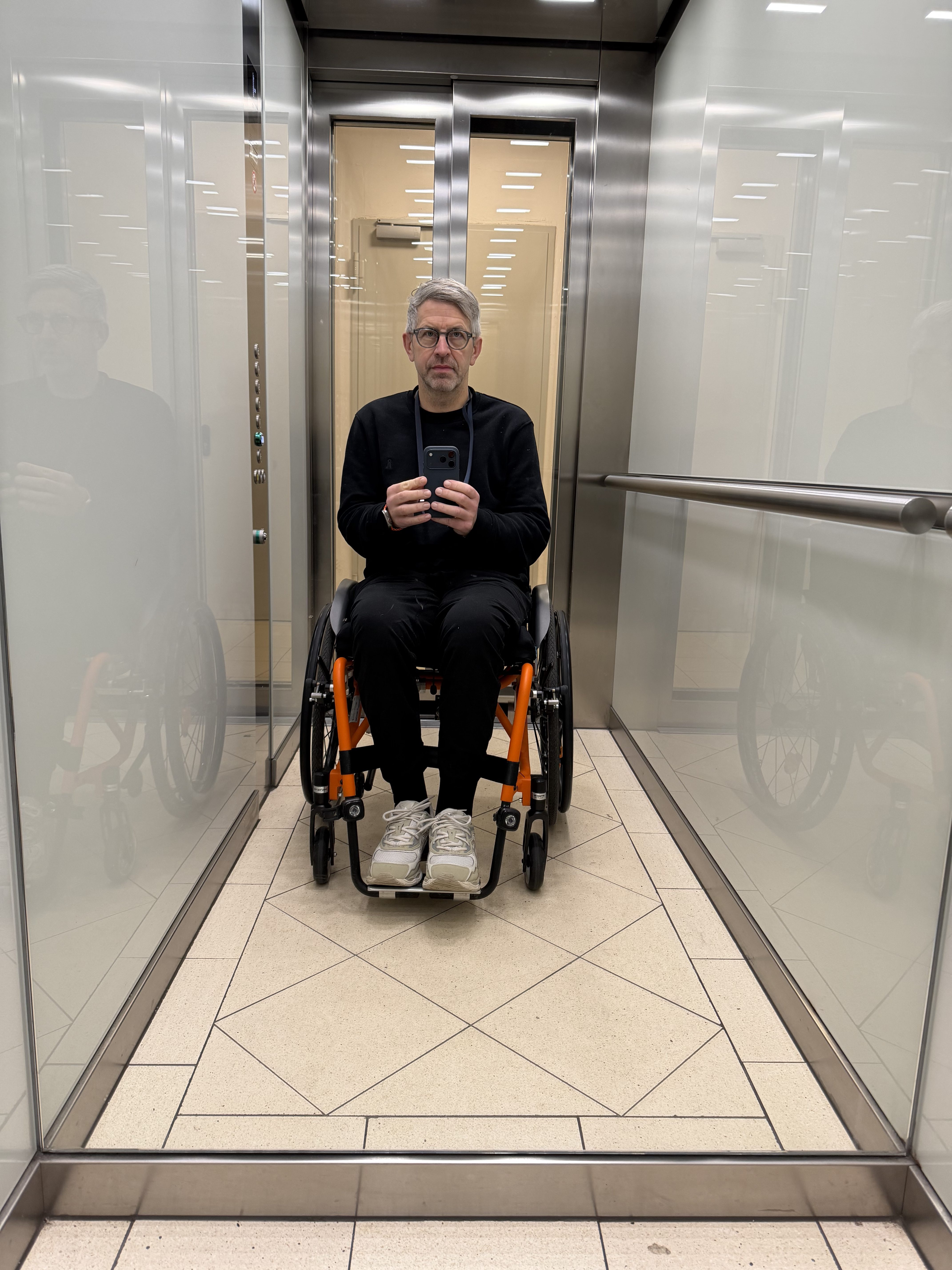 Wenn der Aufzug mal wieder kaputt ist