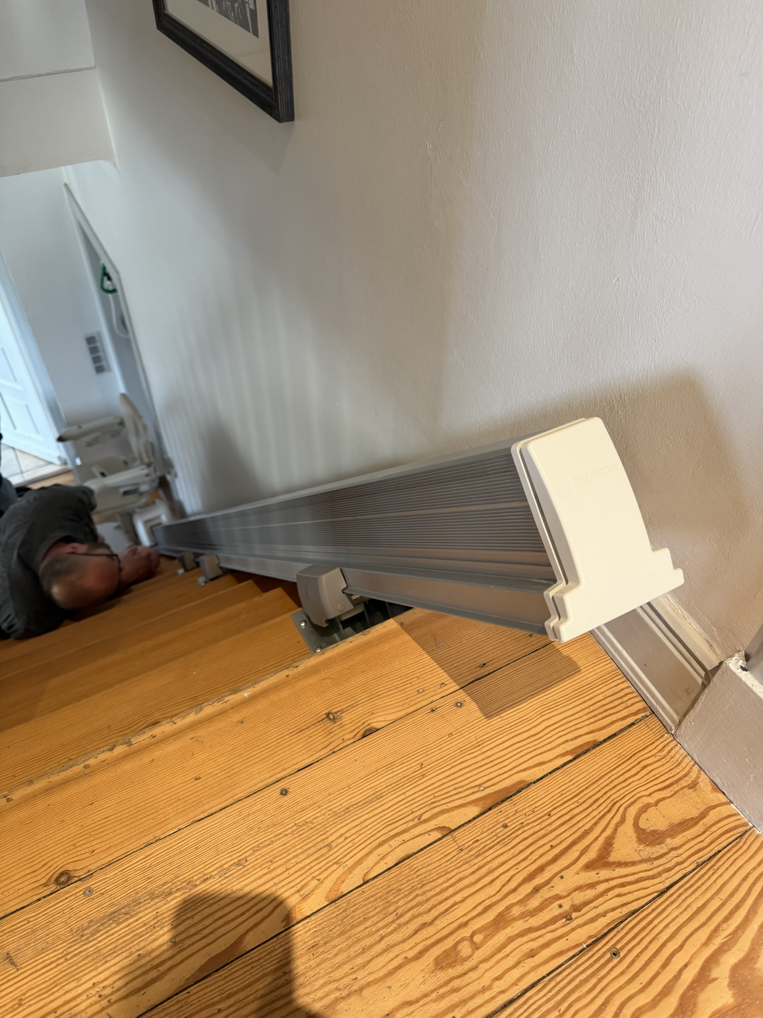 Wenn Du eigentlich zum Essen verabredet und statt dessen Gefangen im 1. Stock bist
