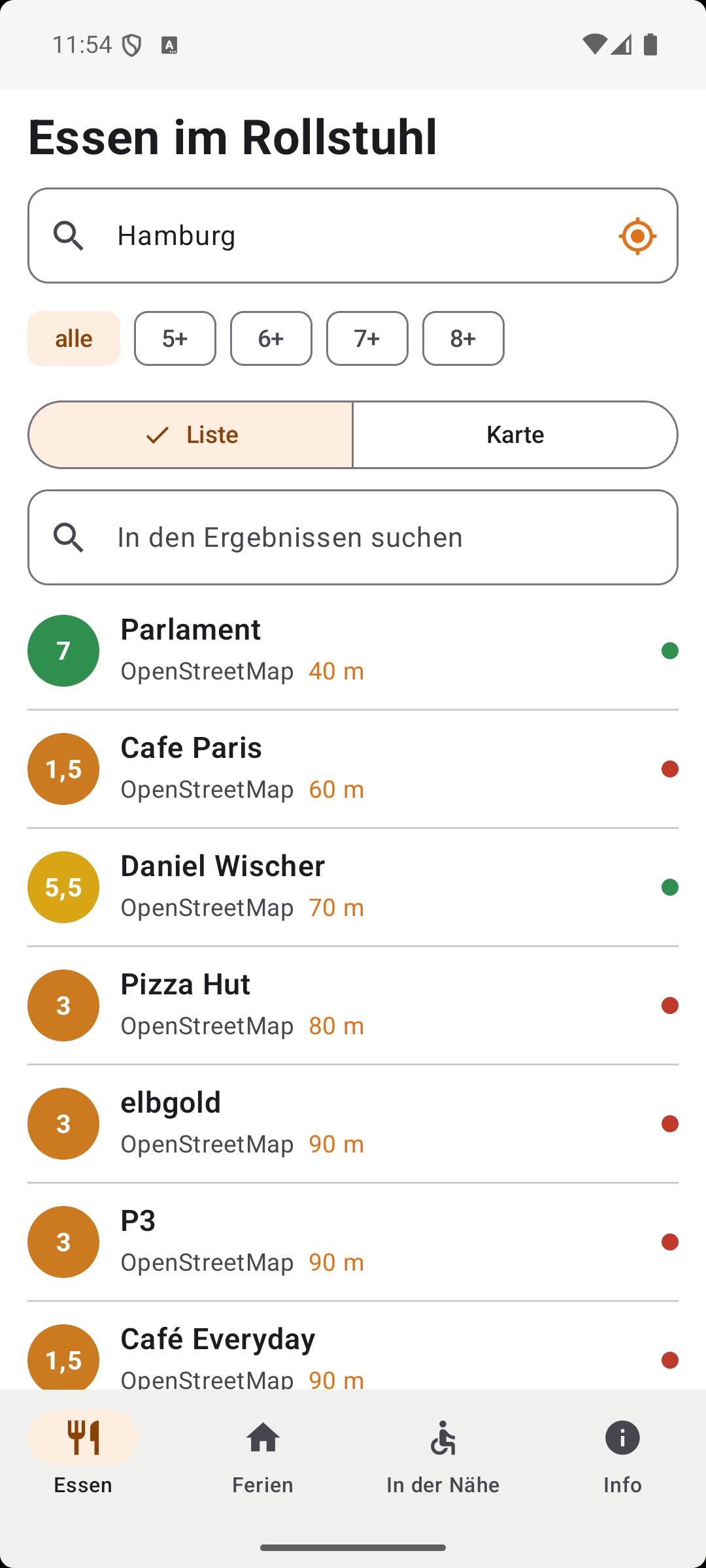 Barrierefrei Unterwegs – Android Version